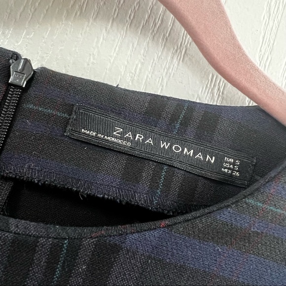 CHECKED DRESS WITH ZIP - Picture 7 of 7